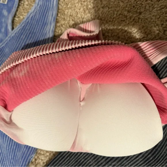 TikTok VIRAL Colorful Acid Wash Stretchy Crop Top Set - Picture 3 of 5